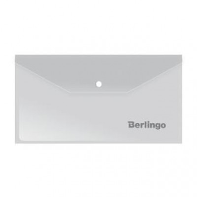 Папка-конверт на кнопке С6 Berlingo  МАТОВАЯ 06306